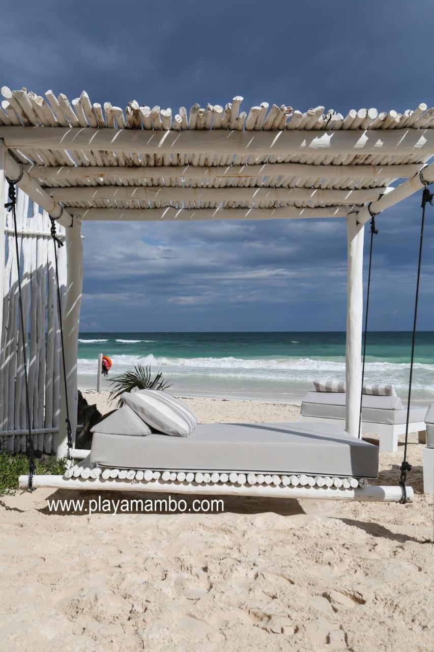 Playa Mambo Eco Cabanas Hotell Tulum Exteriör bild