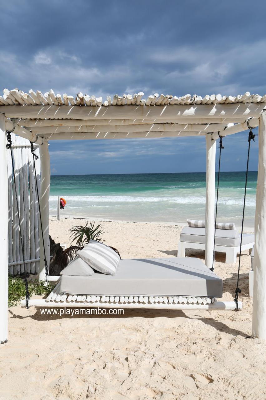 Playa Mambo Eco Cabanas Hotell Tulum Exteriör bild