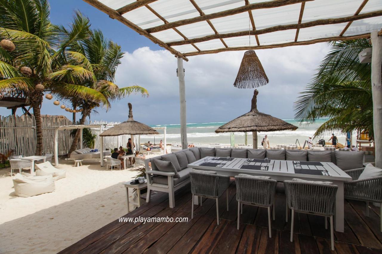 Playa Mambo Eco Cabanas Hotell Tulum Exteriör bild