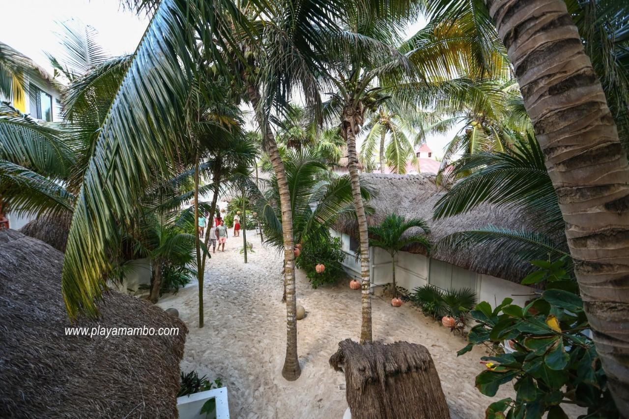 Playa Mambo Eco Cabanas Hotell Tulum Exteriör bild
