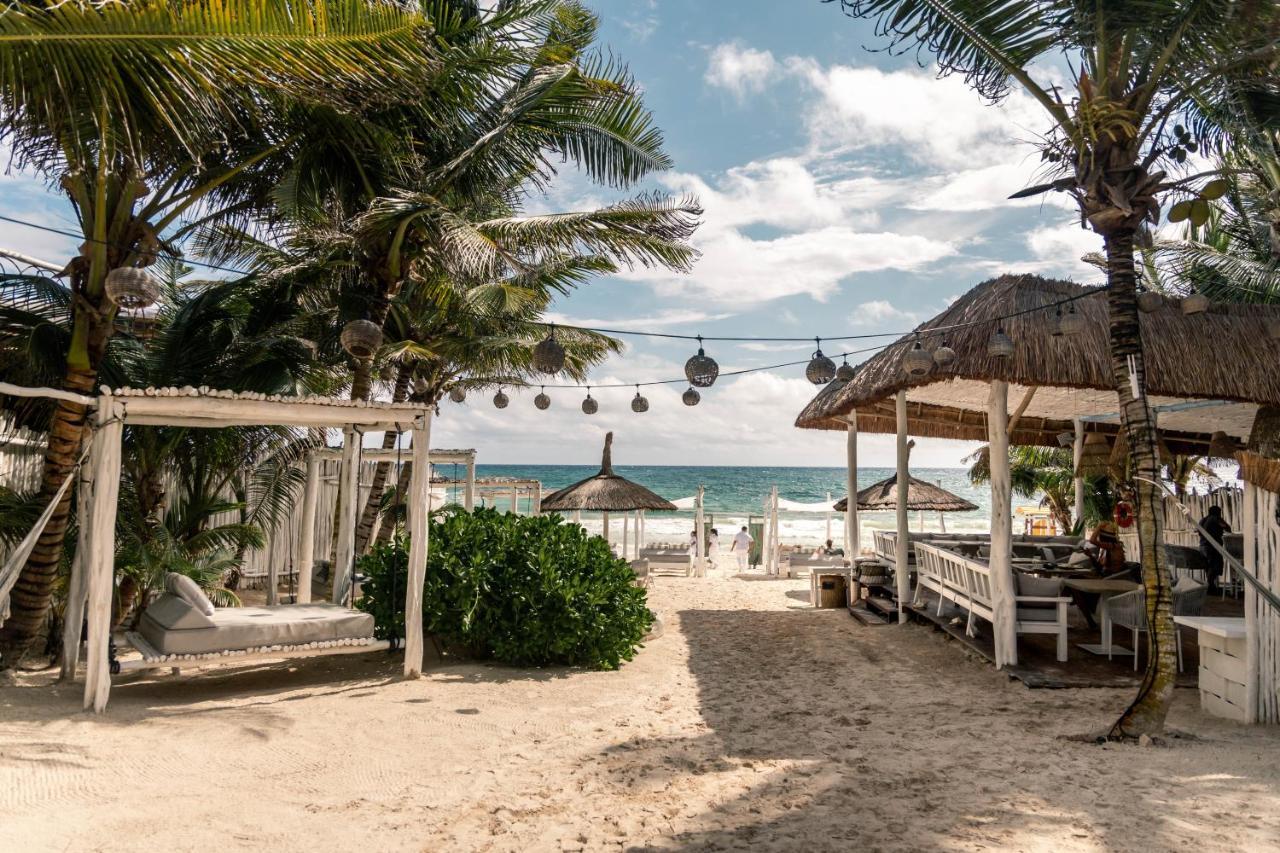 Playa Mambo Eco Cabanas Hotell Tulum Exteriör bild